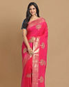 Traditional Rani Weaved Saree